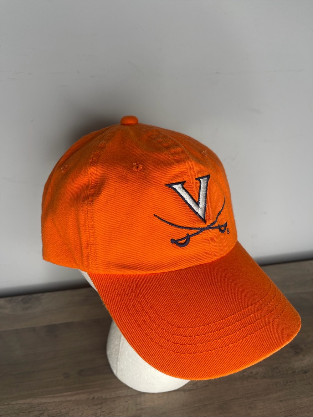 Virginia Cavaliers signatures Orange Baseball Cap strap back adjustable